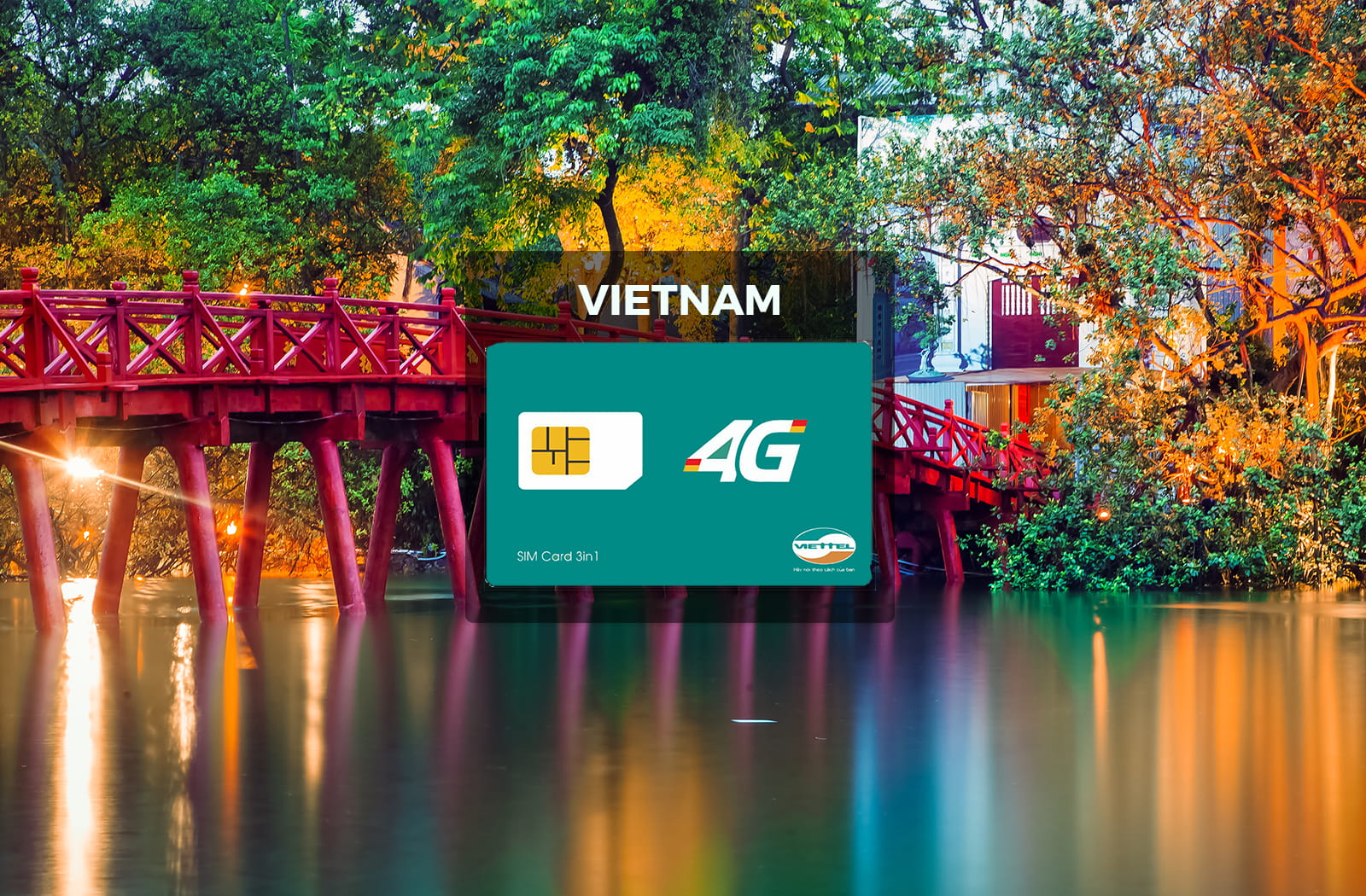 Highlight Combo: Hanoi - Noi Bai Private airport transfer to hotel & Vietnam 4G SIM Card Viettel (3GB Data/day within 30 days )